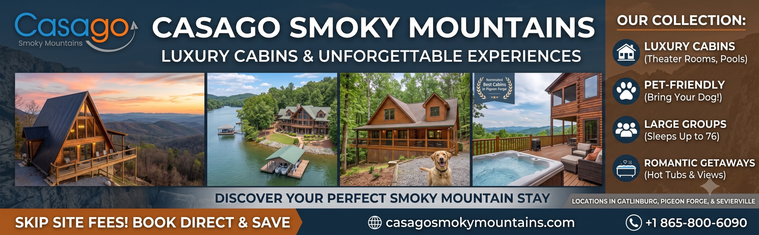 Casago Smoky Mountains Vacation Rentals