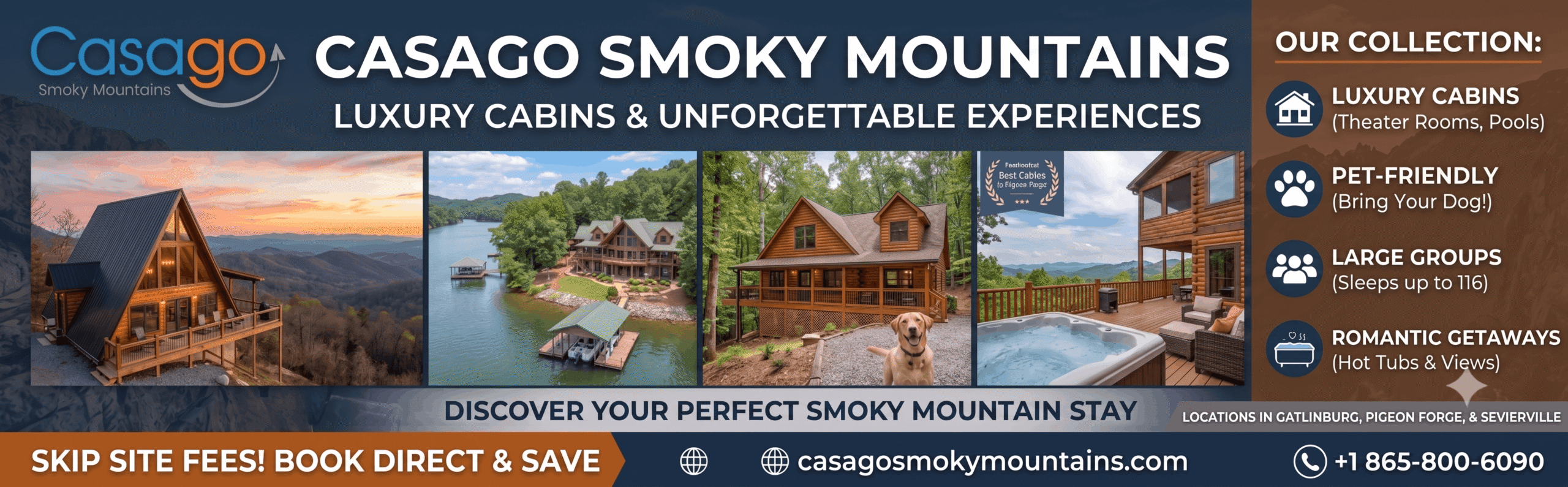 Casago Smoky Mountains Vacation Rentals