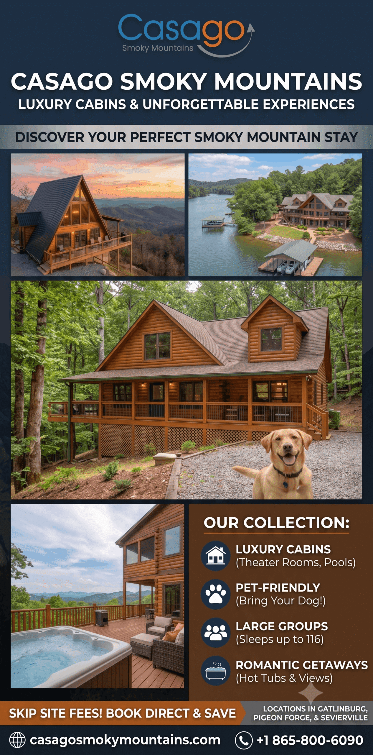 Casago Smoky Mountains Vacation Rentals
