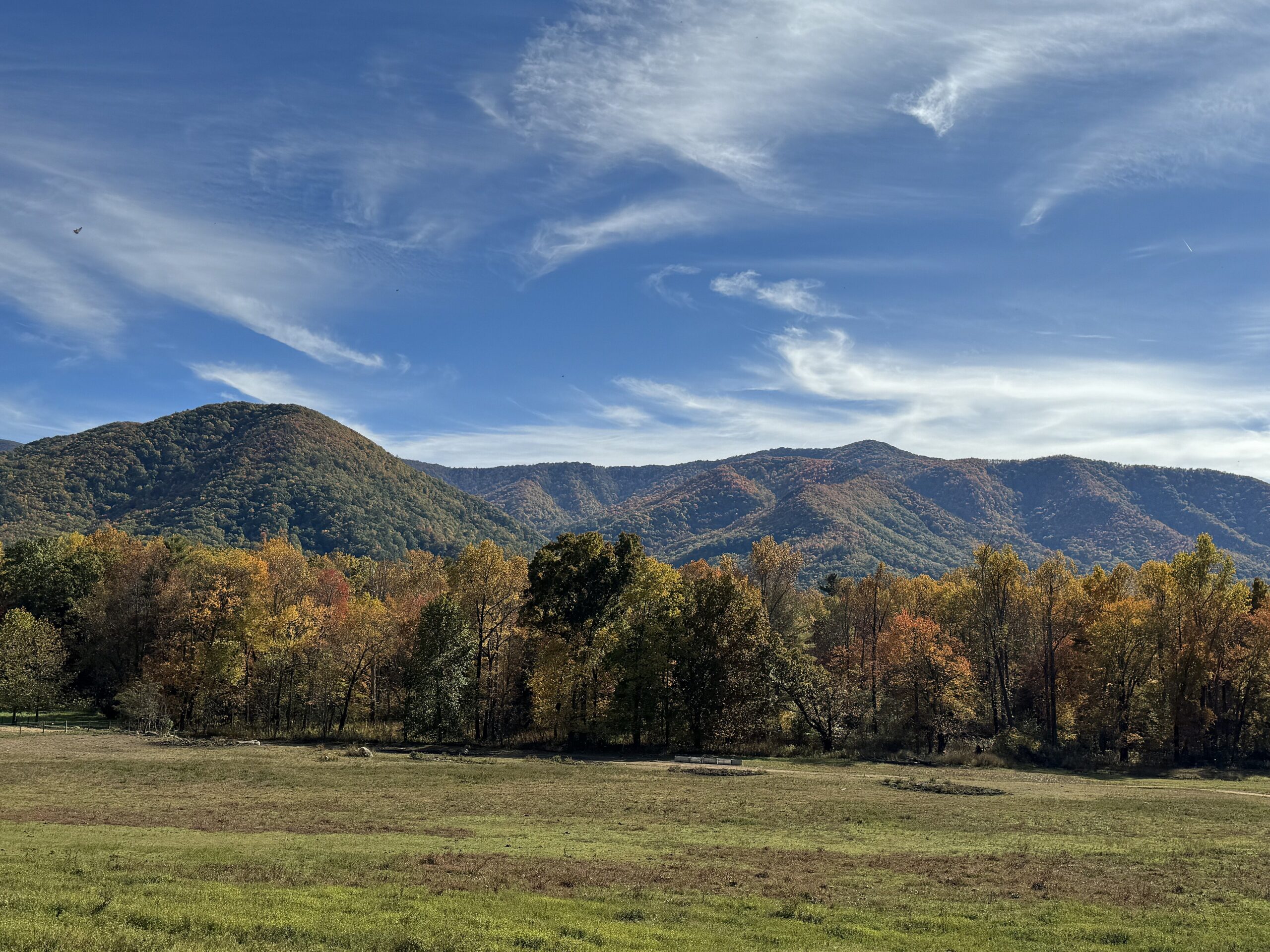 Cades Cove, one of the best late-season places for fall color